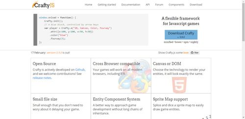 javascript游戏引擎,技术解析与应用案例